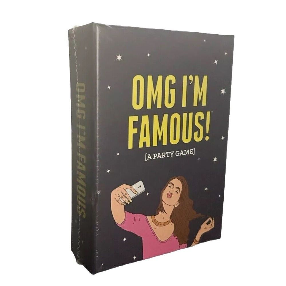 OMG I'm Famous! A Party Game For 2-6 Players Ages 17+ Family Friends Night Game